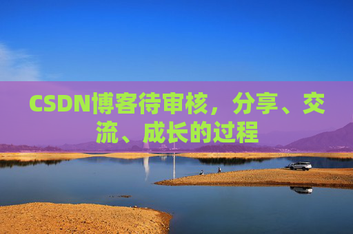 CSDN博客待审核，分享、交流、成长的过程